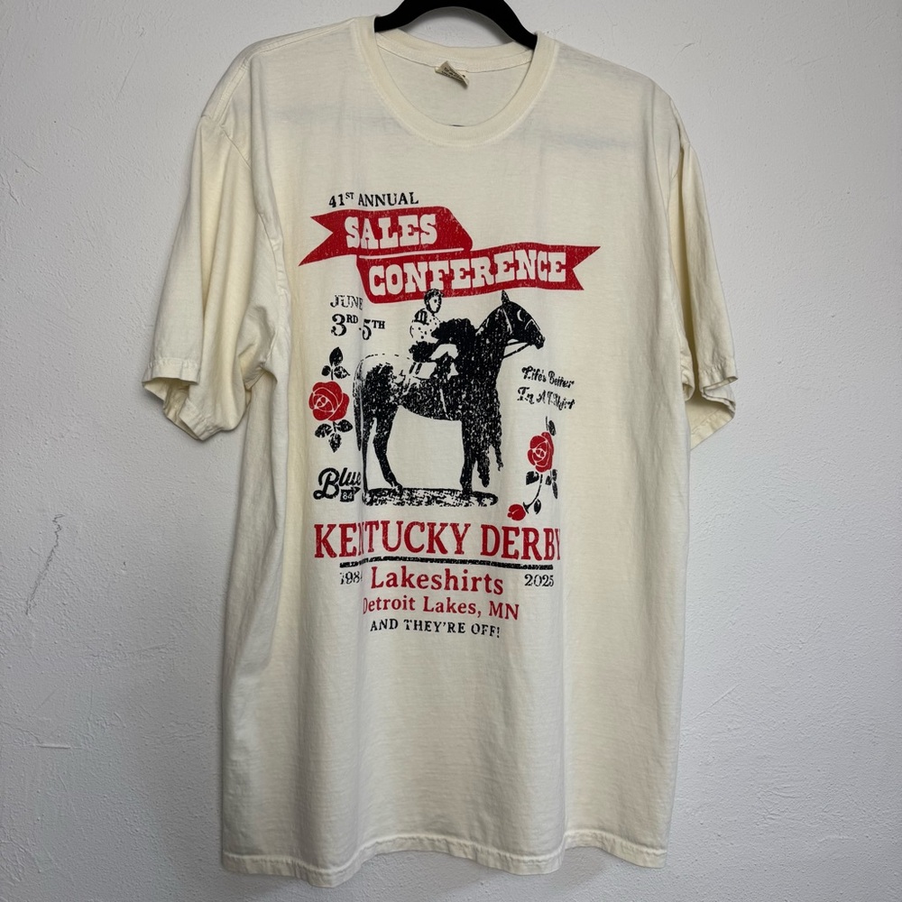 Kentucky‎ Derby Detroit Sales Conference Horse Equestrian Graphic T-shirt